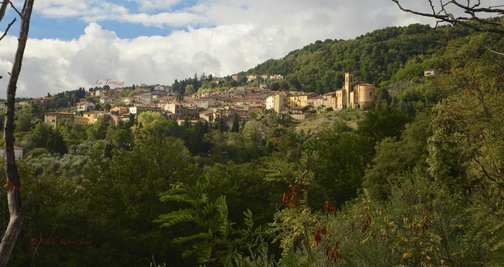 La Terrazza Villa Chianni Exterior photo